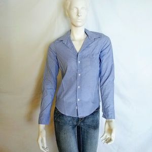 Frank & Eileen Barry Gingham Button Down Shirt